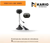 WEB CAM + MIC 24MPX
