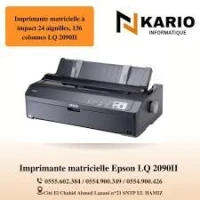 Imprimante matricielle à impact 24 aiguilles, 136 colonnes EPSON LQ 2090II