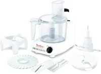 Moulinex Master Chef Robot multifonction, Puissance 500 W, 2 vitesses + fonction pulse