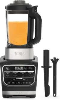 Ninja Foodi Mixeur & Soupe, 10 Programmes Auto-iQ, Verre 1.7L, Mixeur Chaud et Froid, 1000w