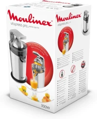 Moulinex Presse-agrumes électrique, 300 W, Système anti-goutte, Levier à pression .