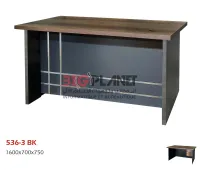 Bureau local en mélamine décoré #536