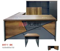 Ensemble de bureau local en mélamine à 5 éléments #847-1