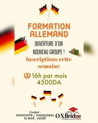 Cours d'allemand 