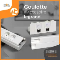 Goulotte et accessoires legrand 