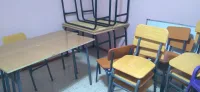 tables et chaises scolaires