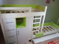 Lit Superposé 03 places ممتاز للغرف الصغيرة
