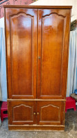 armoires-commodes-armoire-bois-hetre-et-miroir-baraki-alger-algerie