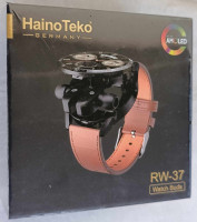 accessoires-electronique-smart-watch-haino-teko-rw37-germany-amoled-montre-intelligente-avec-ecouteurs-bluetooth-el-biar-alger-algerie