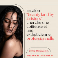 جمال-و-تجميل-cherche-une-coiffeuse-et-estheticienne-professionnelle-بئر-الجير-وهران-الجزائر