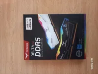 Ram TEAMGROUP T-Force Delta RGB DDR5 32GB (2x16GB) 6000MHz