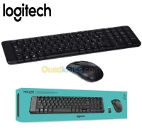 Logitech MK220 Combo Clavier Souris Sans Fil