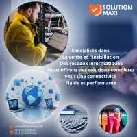 Vente et installation réseaux et serveurs informatiques