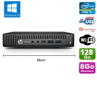 Ordinateur HP Elitedesk 800 G2 i5 16G SSD/nVme