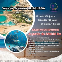 voyage organisé Hurghada vol direct
