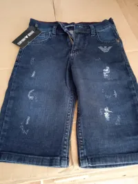 pantacourt jeans pour enfants