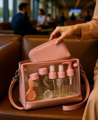 Kit de voyage beauté , Pratique, élégant et indispensable