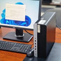 PC BUREAU SFF PRODESK 600 G3 I5 7TH / RAM 4G DDR4 / 500 HDD / 20"