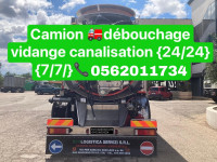 nettoyage-jardinage-camion-vidange-debouchage-tessala-el-merdja-alger-algerie