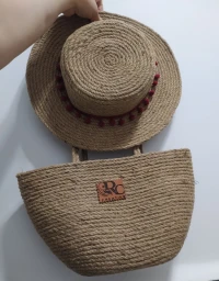 Sac été avec chapeau