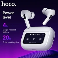 Hoco EW72 Écouteurs Bluetooth 5.4 ANC avec Écran tactile LED