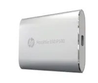 Disque SSD portable HP SSD série P500 (1 To), ARGENT