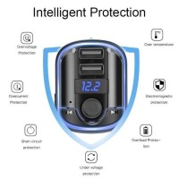 Lecteur MP3 Y44 avec Bluetooth, allume-cigare Chargeur de voiture 2ports USB. thumbnail 4