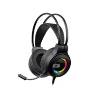 CASQUE GAMER GAMENOTE RGB H2040D Connexion filaire avec prises 3,5 mm audio