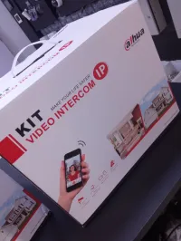 KTP01(S) DAHUA - KIT INTERPHONIE IP✅ POE EXTÉRIEUR, MONITEUR INTÉRIEUR