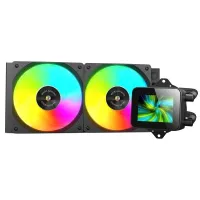 WATERCOOLING MARS GAMING ML-VISION 240 LCD BLACK ARGB