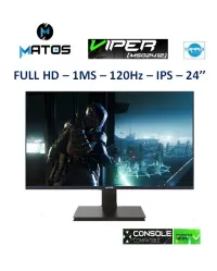 ECRAN MATOS VIPER MSG2412 - FULL HD - 1MS - 120HZ - IPS - 24" (Compatible console)