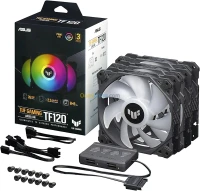 PACK VENTILO ASUS TUF GAMING TF120 3FAN ARGB + CONTROLLER 