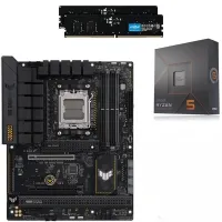 KIT UPGRADE RYZEN 5 7600X + CARTE MERE ASUS TUF GAMING B650 PLUS WIFI + RAM 16GO 2X8GO DDR5