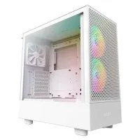 BOITIER NZXT H5 FLOW RGB WHITE 