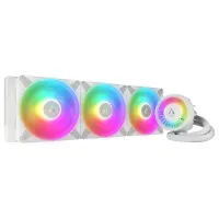 WATERCOOLING ARCTIC LIQUID FREEZR III 420 ARGB WHITE LGA1700