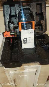 أدوات-أخرى-niveau-laser-rotatif-qbl-allemands-double-pente-500-m-avec-trepied-regle-et-mire-neuf-عنابة-الجزائر