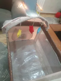 Parc avec mousquetaire et matelas 