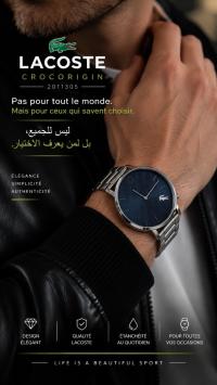 Montre original Lacoste Crocorigin 2011305