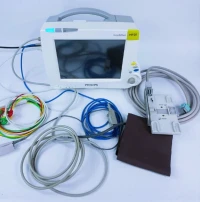 PHILIPS IntelliVue MP20 complet avec cables et module M3001A Moniteur Patient Scope