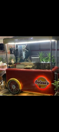 chariot de cuisine de rues 