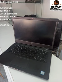 Dell Latitude ( 3400 - 5490 ) I5 8eme / 8go / 256gb SSD Nvme / 14" FHD