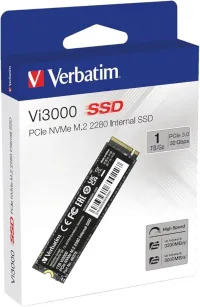 SSD VERBATIM Vi3000 PCIe NVMe 1TB M.2 2280