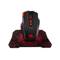 SOURIS GAMING SCORPION G928+G1 3200DPI 8 BOUTONS + MOUSEPAD G1