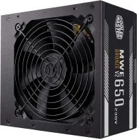 ALIMENTATION COOLER MASTER MWE 650W 80 PLUS BRONZE V2 MPE-6501-ACABW-BEU