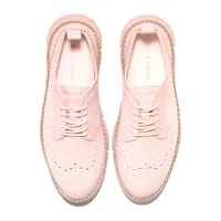 Cole Haan - Zerogrand Revel Stitchlite Oxfords Cameo Rose And Ivory Knit Leather Cameo Rose thumbnail 5