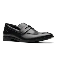 Clarks - Brandon Step Black Leather thumbnail 3