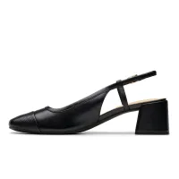 Clarks - Nyta45 Sling Black Combi Lea thumbnail 4