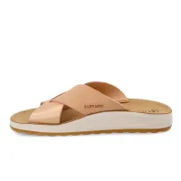 Fly Flot - Leather Woman Slipper Deep Pink thumbnail 4