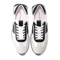 Cole Haan - Grandpro Premier Runners White Black Silver Bich Suede Black-White thumbnail 5