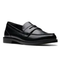 Clarks - Straven Edge Black Leather thumbnail 3